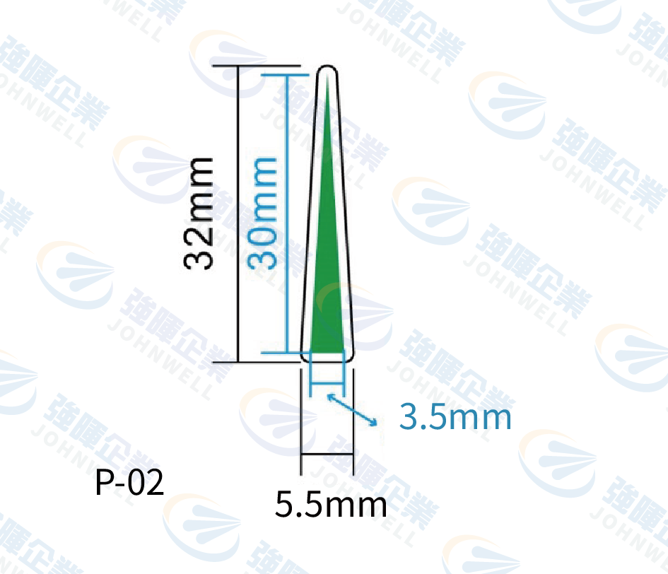 壓力錶專用箭頭標示(綠)